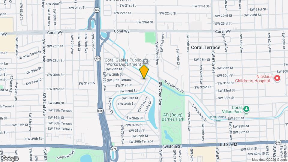 7300 S Waterway Dr Map and Location Details