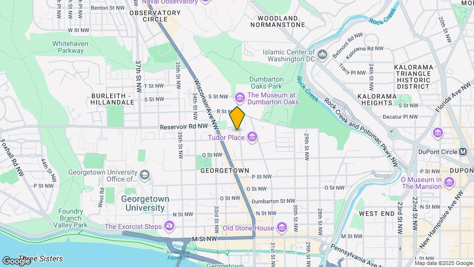 1666 32nd St NW Map and Location Details