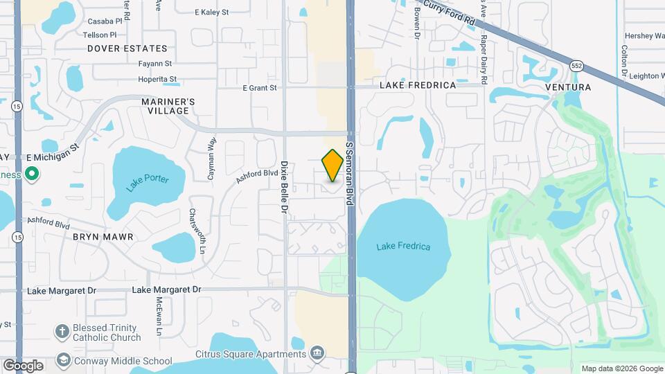 3118 S Semoran Blvd Map and Location Details
