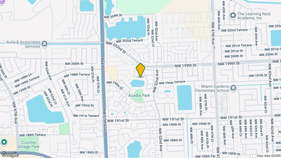 5310 NW 197th Terrace Map and Location Details