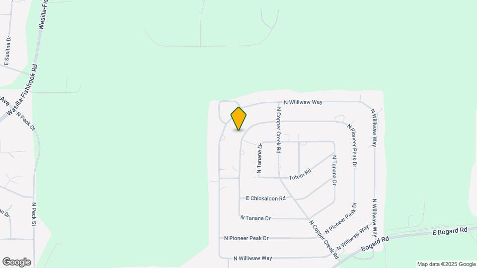 1352 N Pioneer Peak Dr Map and Location Details