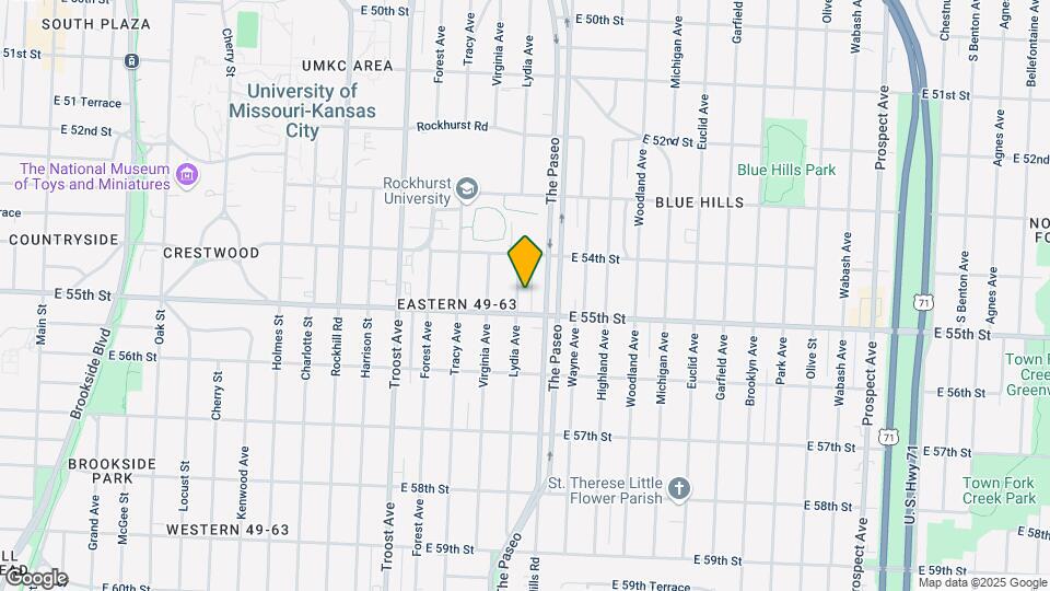 5435 Lydia Ave Mapa y Detalles de la Ubicación