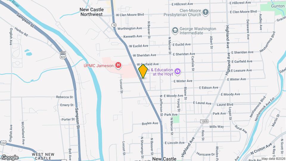 1104 Wilmington Ave Map and Location Details