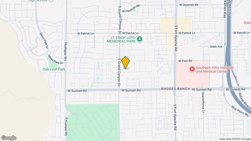 9758 W Hanover Grove Ave Map and Location Details