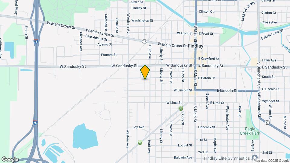 517 W Hardin St Mapa y Detalles de la Ubicación