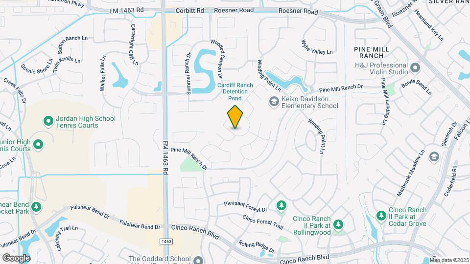 27142 Danbridge Gulch Ln Map and Location Details