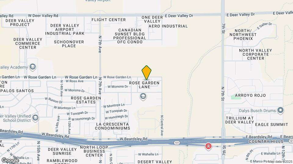 20825 N 1st Ln Mapa y Detalles de la Ubicación