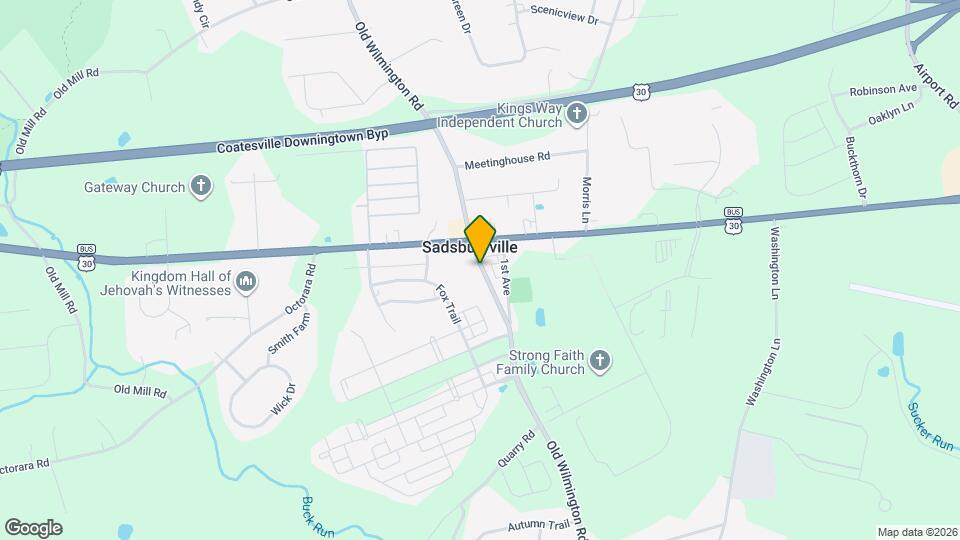 895 Old Wilmington Rd, Unit 1 2nd floor Map and Location Details