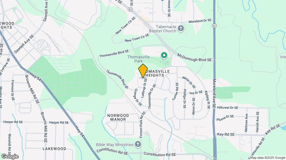 1935 Lathrop St SE Map and Location Details