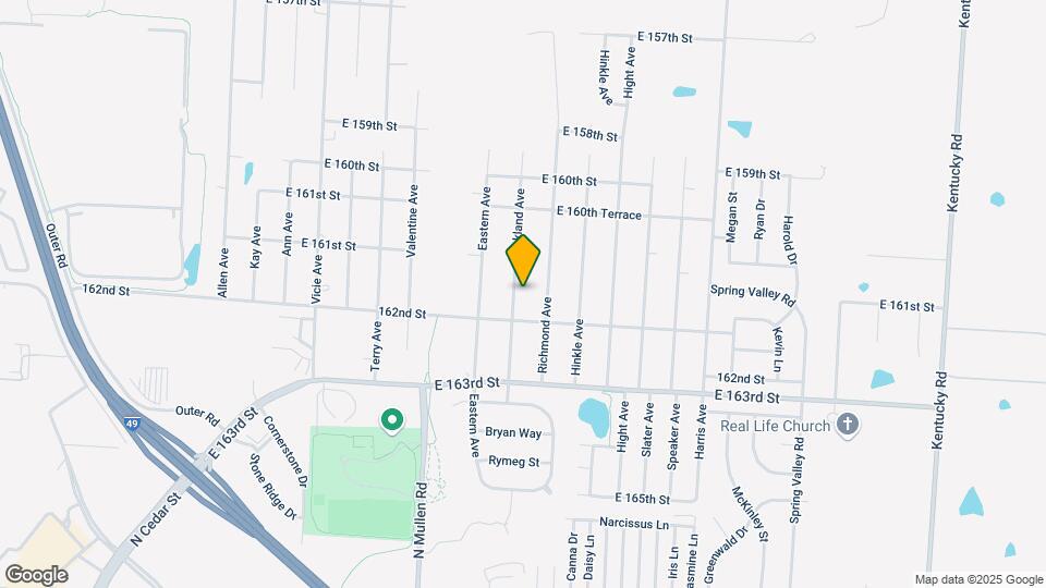 16107 Oakland Ave Map and Location Details
