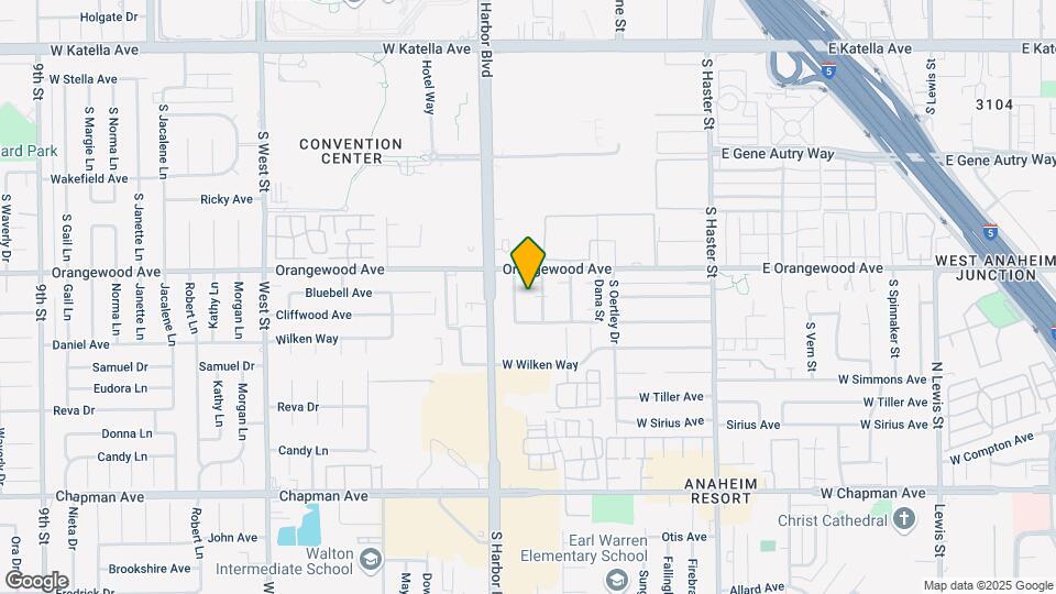 440 W Orangewood Ave Map and Location Details