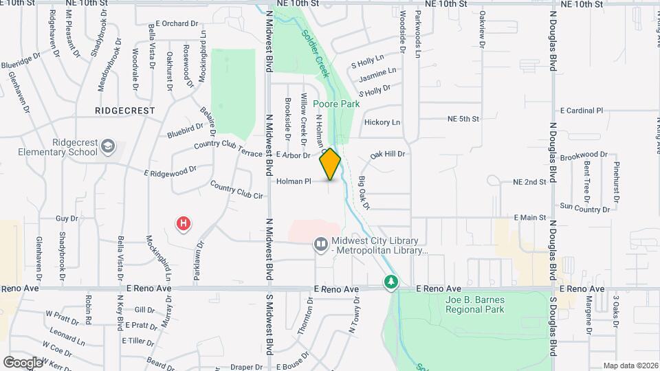 3114 N Holman Ct Map and Location Details