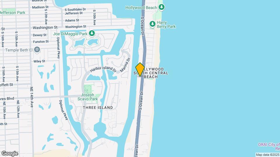 2200 S Ocean Dr, Unit #N208 Mapa y Detalles de la Ubicación