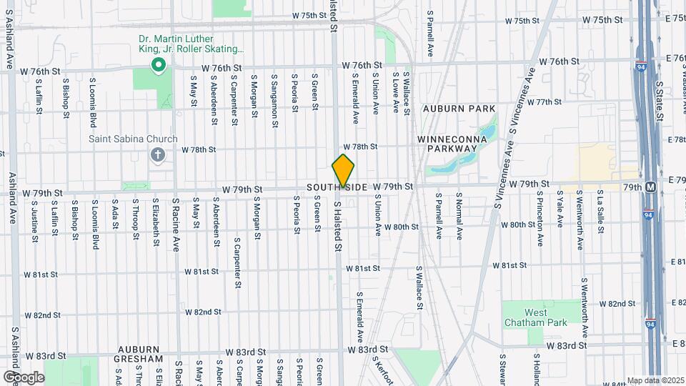 Auburn Gresham Apartments Map and Location Details