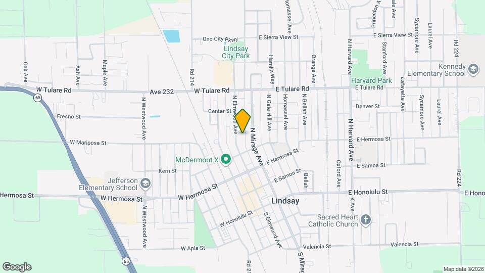 460 N Elmwood Ave Mapa y Detalles de la Ubicación