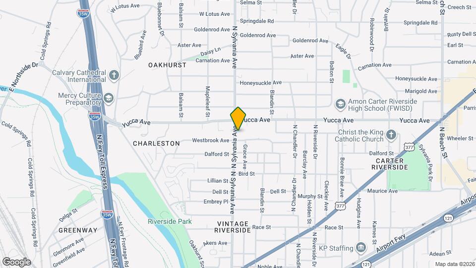 1208 N Sylvania Ave-Unit -2 Map and Location Details