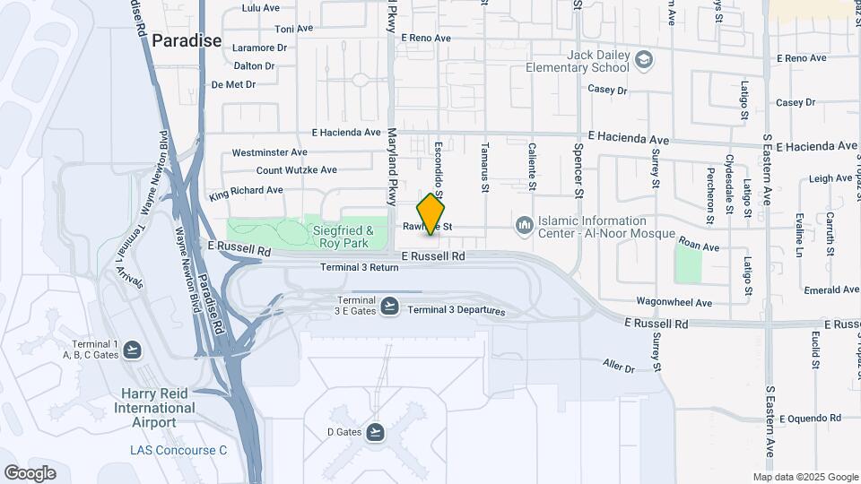 1326 Fraya Dr Map and Location Details
