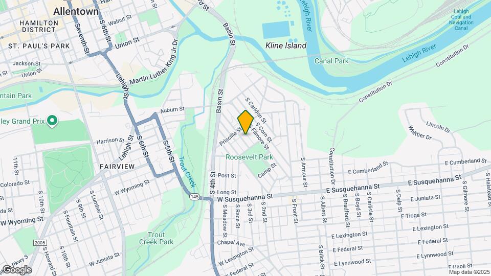 721 Genesee St Map and Location Details