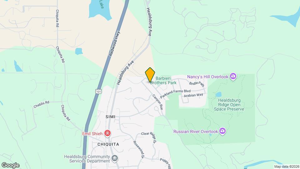 1725 Spur Ridge Ln Map and Location Details