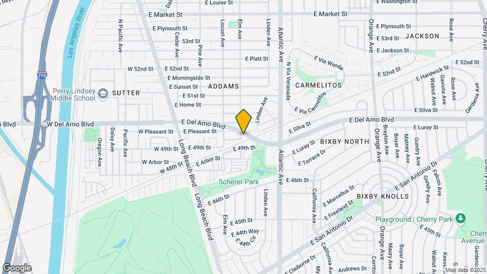 420 E Del Amo Blvd Map and Location Details