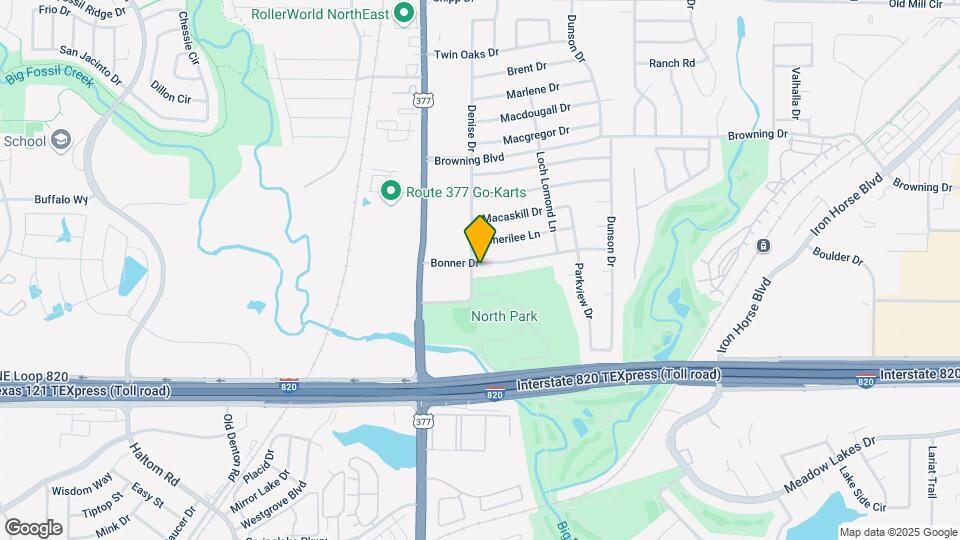 5604 Bonner Dr Map and Location Details