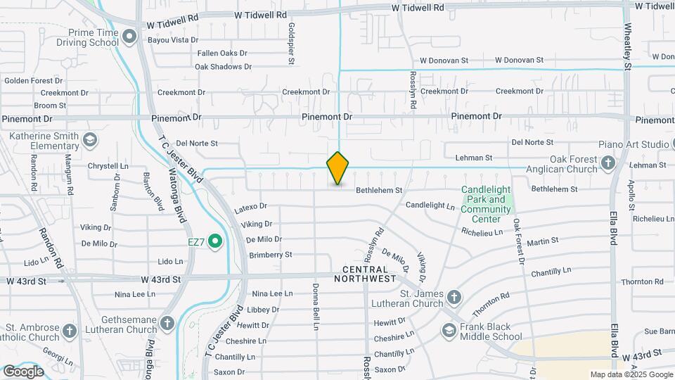 1904 Bethlehem St Map and Location Details