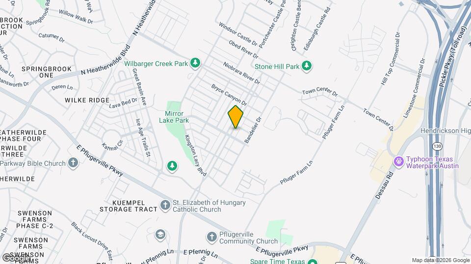 18307 Mammoth Cave Blvd Map and Location Details