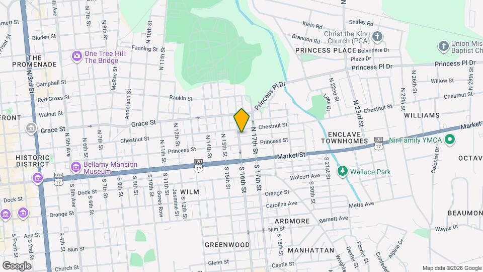 114 N 16th St Map and Location Details