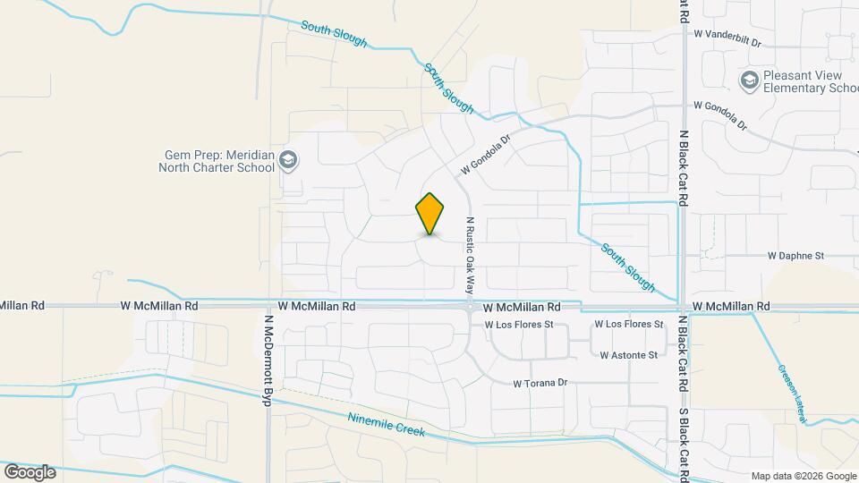 5789 W Milano Dr Map and Location Details