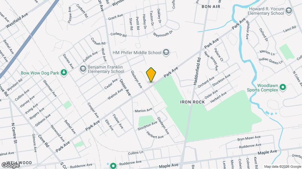 7911 Park Ave Map and Location Details