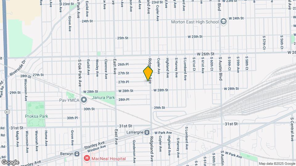 2730 Ridgeland Ave Map and Location Details