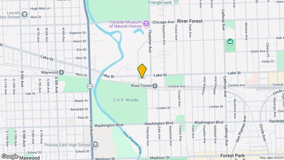 8029 Lake St, Unit 2 Map and Location Details