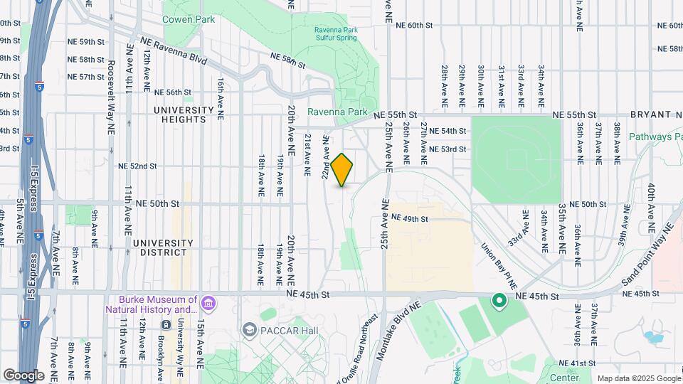 5013 Ravenna Ave NE Map and Location Details