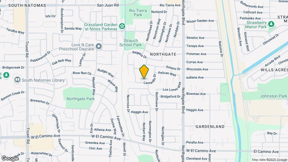 2887 Camarillo Dr Map and Location Details