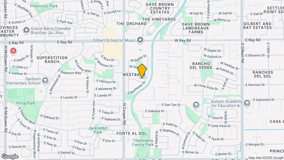 686 W Del Rio St Map and Location Details