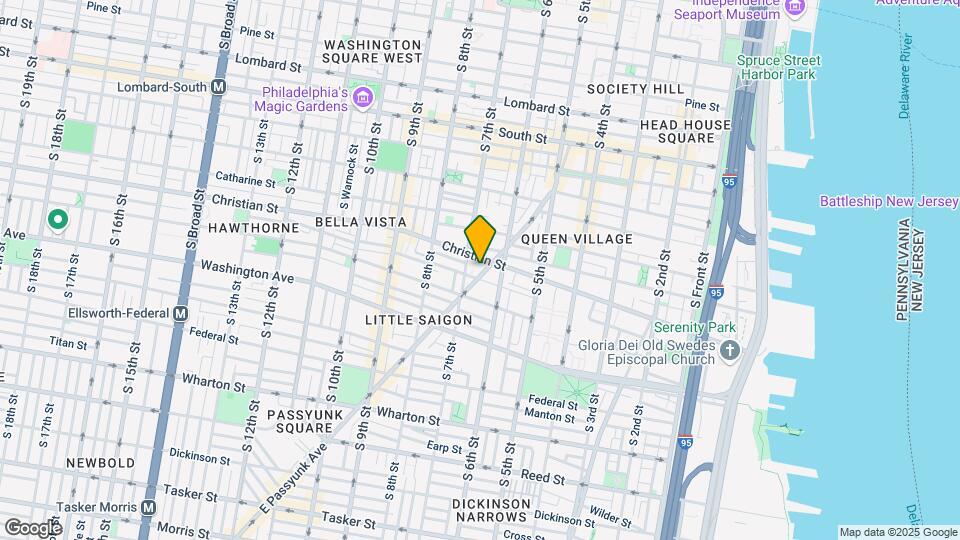 914 E Passyunk Ave, Unit 2F Map and Location Details