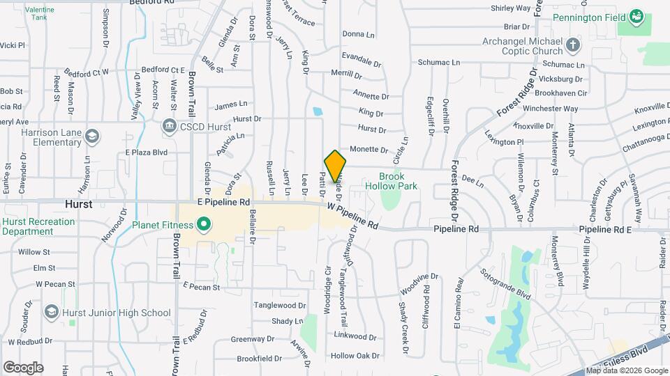 817 Wade Dr Mapa y Detalles de la Ubicación