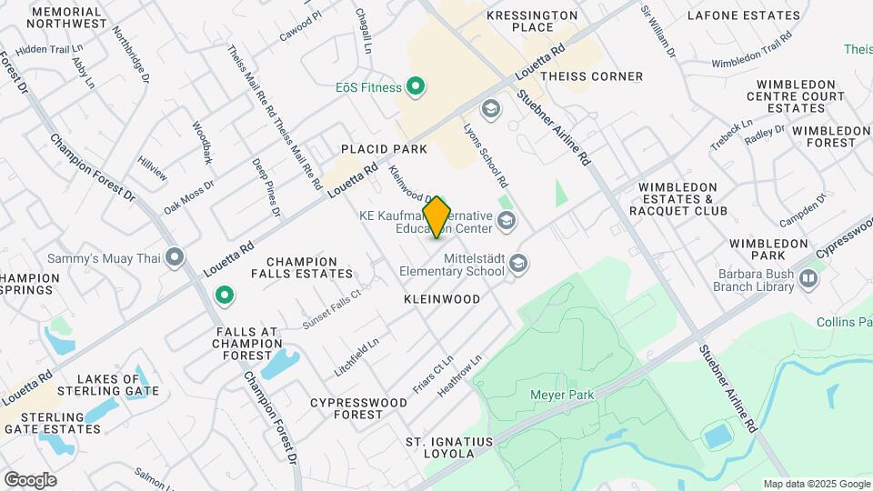 7618 Fountaingrove Ln Map and Location Details