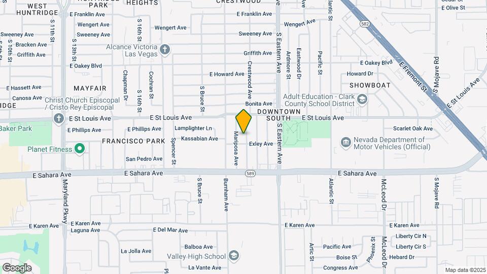 2204 Monterey Ave Map and Location Details