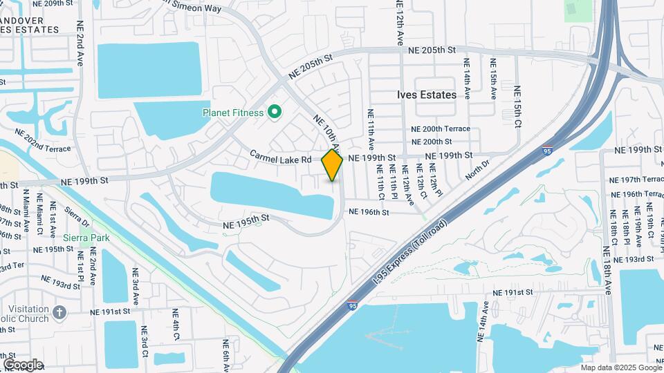 940 NE 199th St Mapa y Detalles de la Ubicación