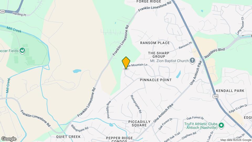 1057 Blue Mountain Ln Map and Location Details