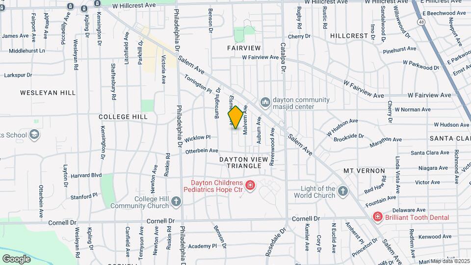 1906 Elsmere Ave Map and Location Details