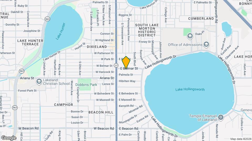 201 E Belmar St, Unit H343 Map and Location Details