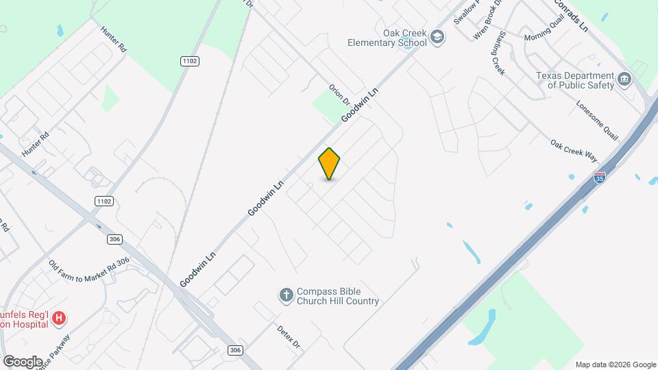 2845 Wolfcreek Map and Location Details