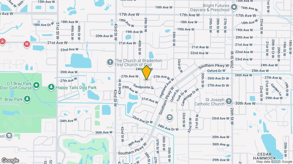 2805 39th St W Map and Location Details