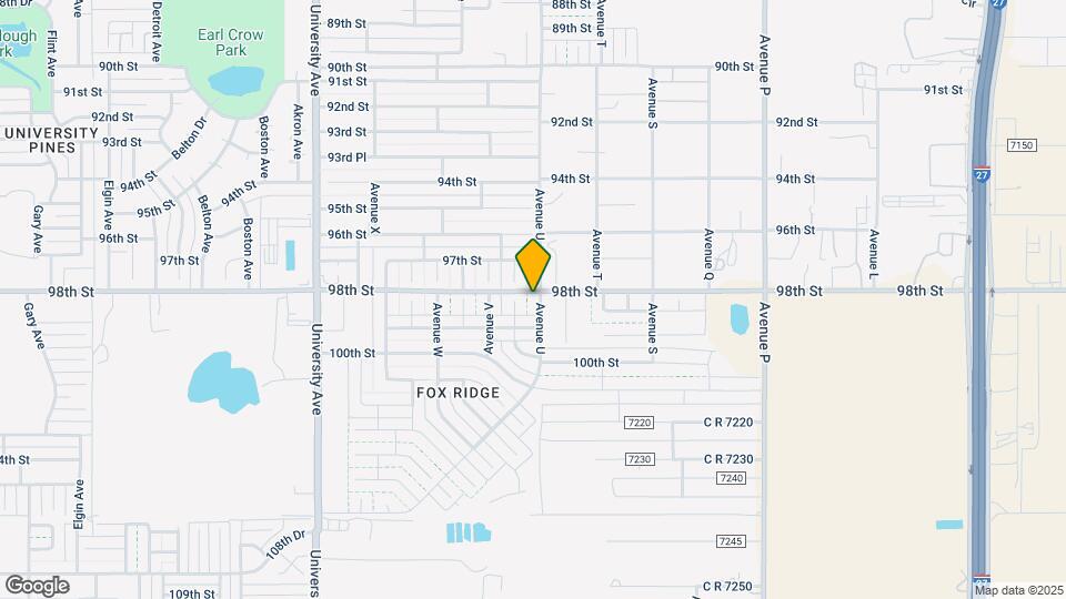 9802 Avenue U Map and Location Details
