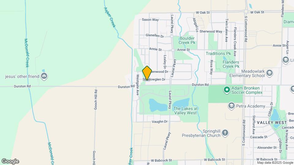 4716 Shadowglen Dr Map and Location Details