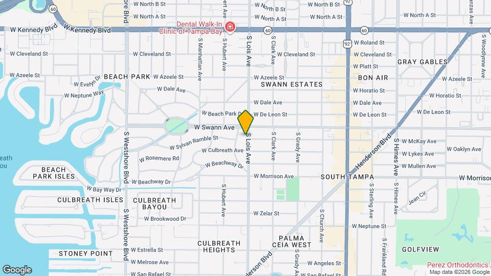 707 S Lois Ave Map and Location Details