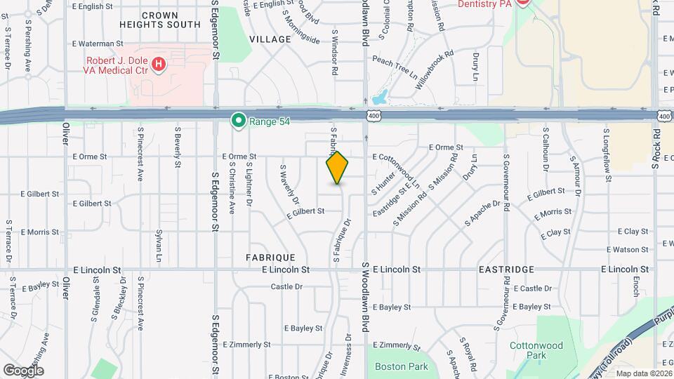 647 S Fabrique Dr Map and Location Details