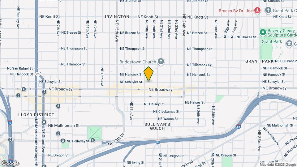 1923 NE Schuyler St Map and Location Details